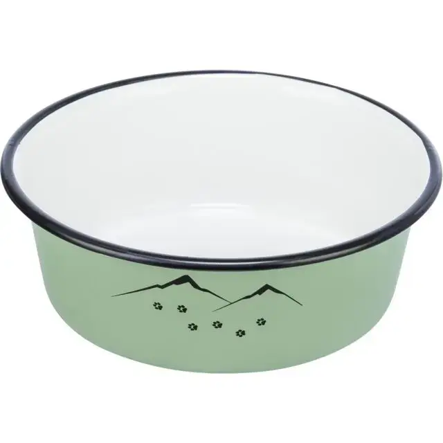 Trixie TRIXIE Bowl emalja/ner. tērauds Ø 17 cm Photo 2