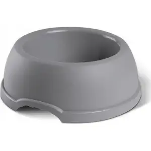 Пластиковая миска для собак Barry King BK-14259, XXL 3 л, Ø32,5 см, серая
