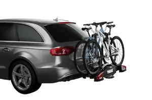 Bicycle carrier Thule VeloCompact (hitch-mount) — aluminium, max load 46 kg, W560×H760×L1300 mm
