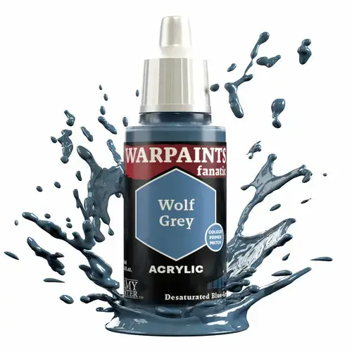 The Army Painter Warpaints Fanatic: Wolf Grey krāsa Photo 2