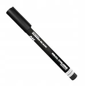 Marķieris Gimmik AK Interactive Real Colors RCM001 — Rubber Black (melns)