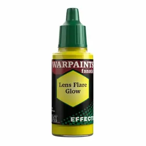 Akrila krāsa Army Painter Warpaints Fanatic Effects Lens Flare Glow — dzeltena, šķidra, 1 gab.