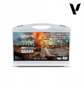 VALLEJO Model Color Komplekts kastē — 80 x 18 ml akrila krāsas