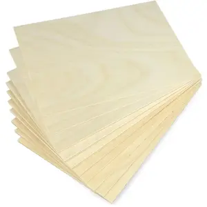 Plywood Birch Veneer Sheets 3 mm, A5 Format, Pack of 10 — Format