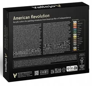 Krāsu komplekts VALLEJO Model Color - Figure - American Revolution, 16 x 18 ml