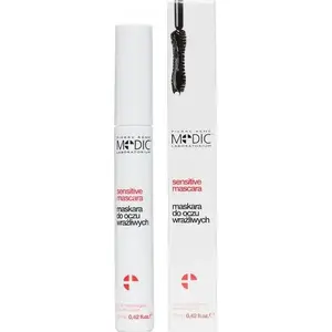 Mascara for Sensitive Eyes Pierre Rene Medic — 12 ml, ophthalmologist-tested formula