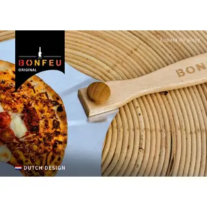 Pizza shovel BonFeu BBPS — pizza peel for transferring and serving pizzas