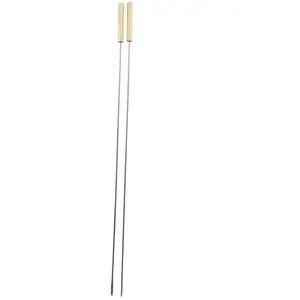 Tool set Dangrill 86790 outdoor barbecue/grill accessory — stainless steel, metallic, length 1185 mm, 2 pcs