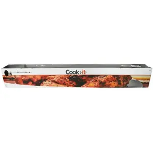 Gas grill rotisserie Usorteret model COO-90172, stainless steel, 3+4 burner configuration