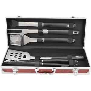 Grill accessory set Master Grill MG114 — 5-piece kit with carrying case