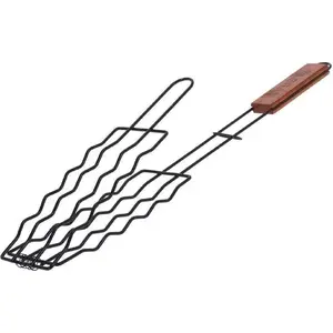 Grill Basket Vaggan Ruszt DO GRILLOWANIA KIEŁBASY closed mesh grid for sausages