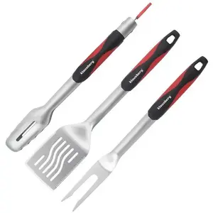 Grill utensil set Klausberg KB-7899 — kitchen grill tools set, multi-piece barbecue accessory