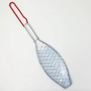 Grill grid Springos 36×14 cm — stainless steel cooking grate for barbecue