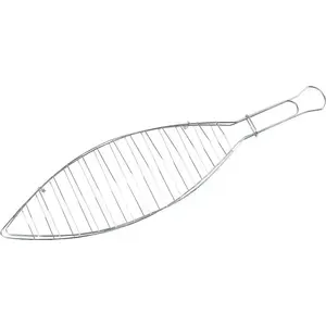 Решетка для запекания рыбы хромированная 41 см Master Grill MG147