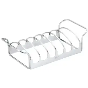 Rack accessory for outdoor barbecue/grill Rosle 25087 — stainless steel, 284×137×79 mm