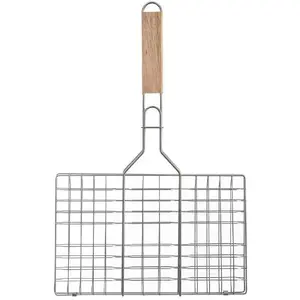 Grill grate metal 35x55 cm Vaggan — cooking grid for barbecue, stainless-steel-compatible
