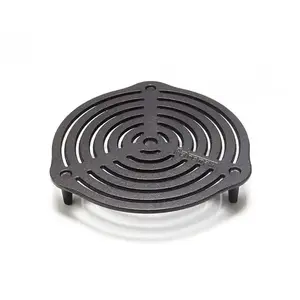Cast-iron stack grate grill pad Petromax GR-S, black, cast iron, 1 pc