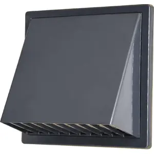 Вентиляционная решётка с козырьком airRoxy ø150 — airRoxy модель 02-370GR, графит