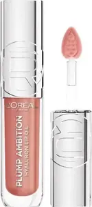 Lip oil No name Plump Ambition Hyaluron Lip Oil 650 Nude Macaron 5 ml, hyaluronic acid