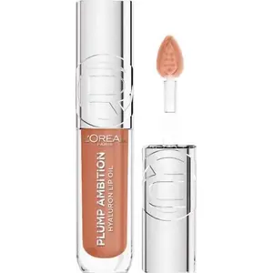 Lip oil No name Plump Ambition Hyaluron Lip Oil 641 Latte Glace 5 ml with hyaluronic acid