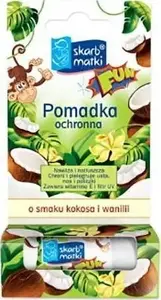 Защитный детский бальзам для губ со вкусом кокоса и ванили, No name (MPN 001341)