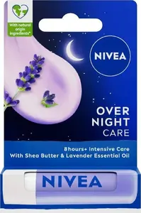 Lip care balm Nivea Overnight Care nourishing lip balm 4.8 g