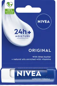 Бальзам для губ No name NIVEA Original Care 5,5 мл — увлажняющее средство