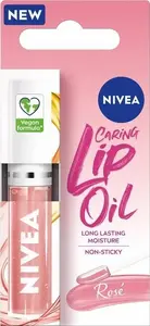 Lip Oil Nivea Caring Lip Oil Rose 5.5 ml – nourishing lip oil