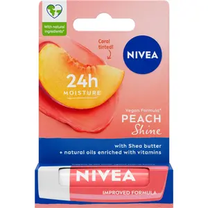 Lip balm No name Peach Shine 5.5 ml — moisturizing peach-flavored lip care