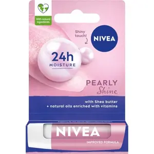 Бальзам для губ No name NIVEA Pearly Shine 5,5 мл — питательный, увлажняющий, защитный