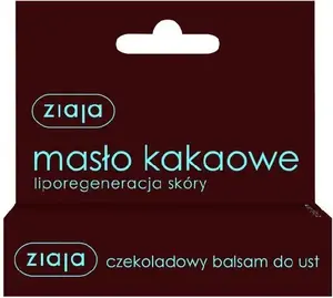 Lip balm Ziaja Chocolate Cocoa Butter 10 ml — moisturizing lip care