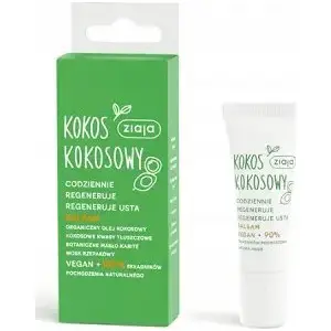 Lip balm Ziaja Kokos regenerating 10 ml by Ziaja — coconut formula, nourishing care