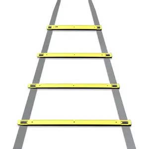 Training Ladder DUNLOP 4 m with Adjustable Fastening — 4-meter Agility Ladder