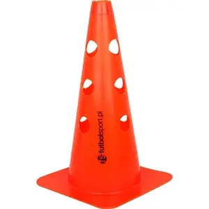 Traffic Delineator Cone Maxwel model 2011022 VCM-15H12/P — orange, perforated