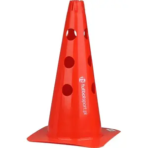 Traffic Cone Maxwel Pachołek with Holes, red, model 2011022 VCM-15H12/CZ