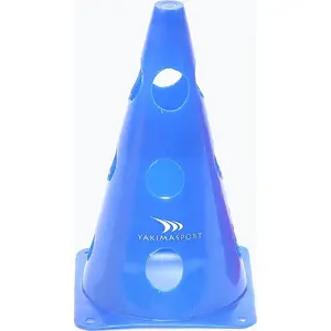 Тренировочный конус с отверстиями 23 см, YakimaSport P9385 — синий