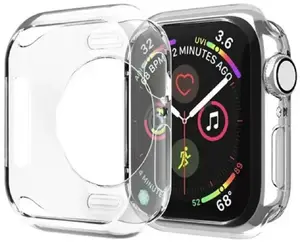 Protective clear watch case Hurtel for Apple Watch 42 mm (Series 10) – transparent
