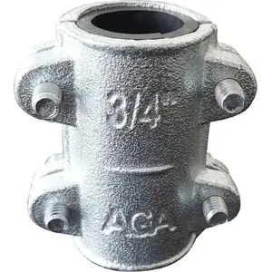 Clamp for Pressure Gauge UN OBA3 3/4" Symmetric Mounting without Side Outlet