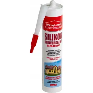Quantec silicone sealant cartridge SUN-310-BB 310 ml transparent — universal construction & glazing sealant