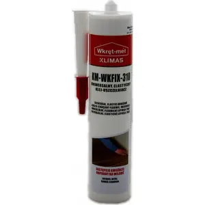 Sealant Cartridge Quantec KM-WKFIX-310 290 ml — white, adhesive sealant for joints and fixtures