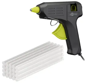 Hot glue gun GOOBAY 77826, 40 W, max 190 °C, AC 110–240 V, black