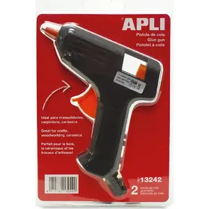 Karstējā līmes pistole Apli PISTOLET DO KLEJU TERMOTOPLIWEGO APLI 20W — rokā turama 20 W līmes ierīce