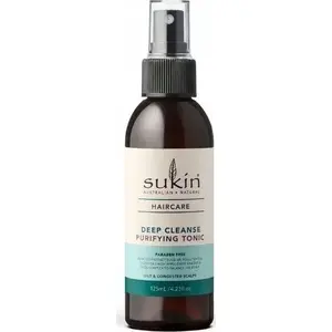 Scalp Cleansing Toner Spray Sukin DEEP CLEANSE, 125 ml – scalp detox and refresh
