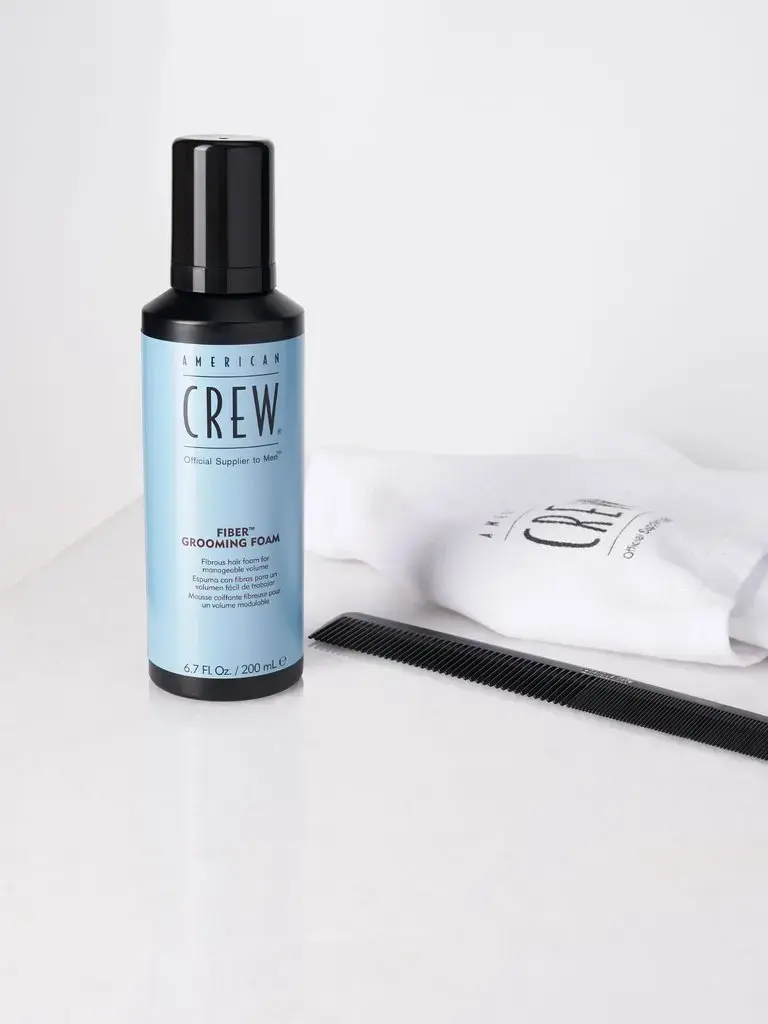 AMERICAN CREW Fiber Grooming Foam 200 мл пена для волос Photo 2