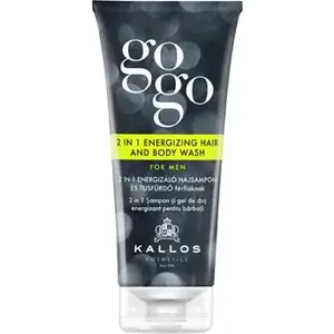 Шампунь для душа и гель для тела 2-в-1 для мужчин Kallos GOGO 200 мл