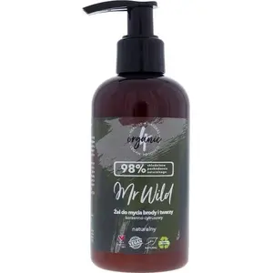 Гель для мытья бороды и лица 200 мл, 4organic Mr Wild — Пряный цитрус