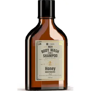 Shower Gel, Shampoo and Beard Wash 3-in-1 HiSkin Men Whisky Honey 330 ml