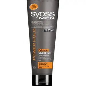 Matu želeja Syoss Men Power Hold 250 ml — Syoss 250 ml