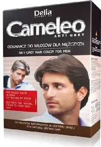 Hair Root Touch-Up for Men Delia 716370 — temporary coverage for gray roots, brown shade