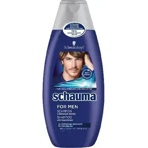 Шампунь Schwarzkopf Schauma для мужчин 400 мл — мужской шампунь, 400 мл